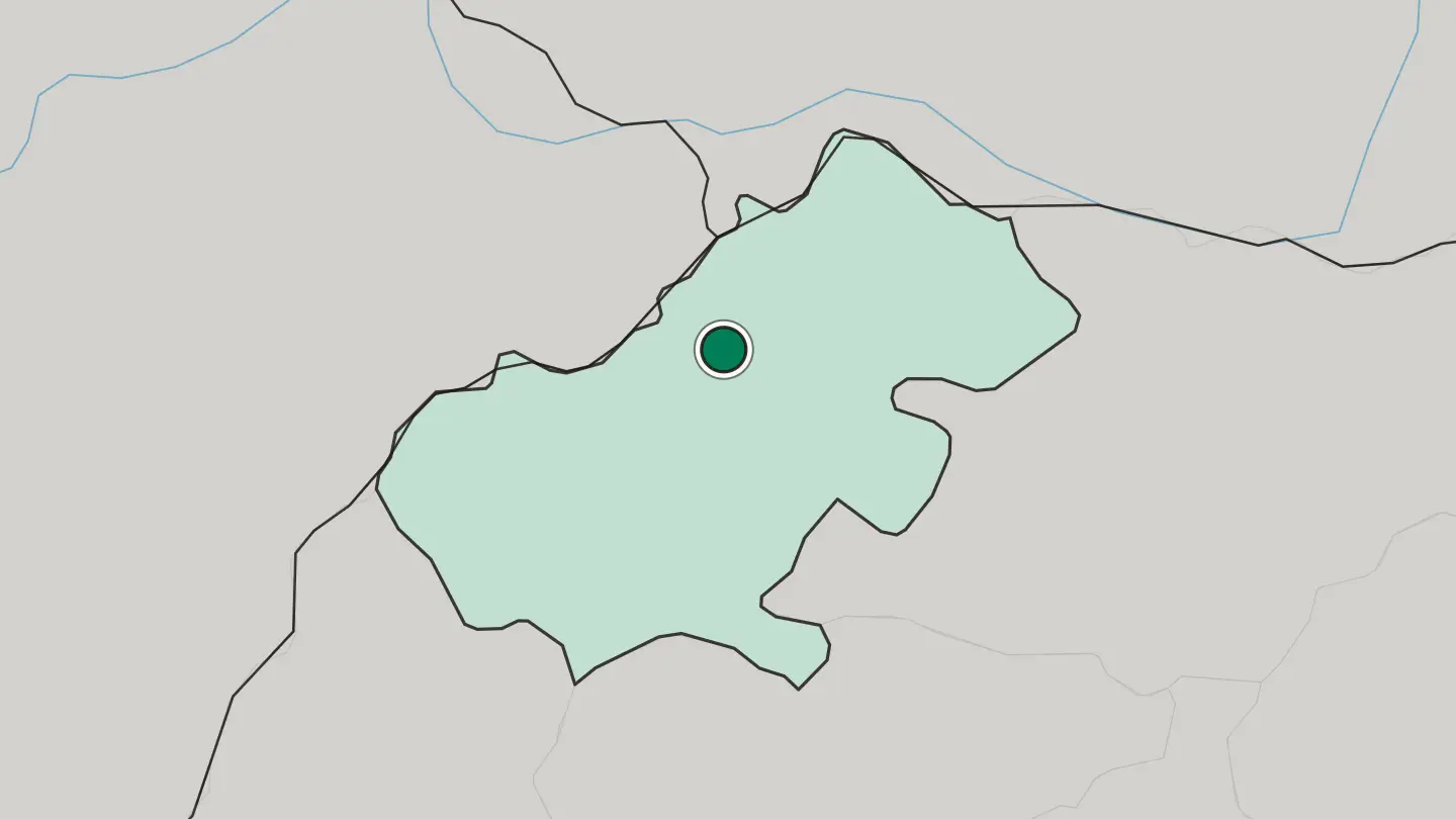 Map of Satu Mare in Romania