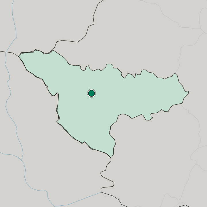 Map showing Timişoara — In Timiş
