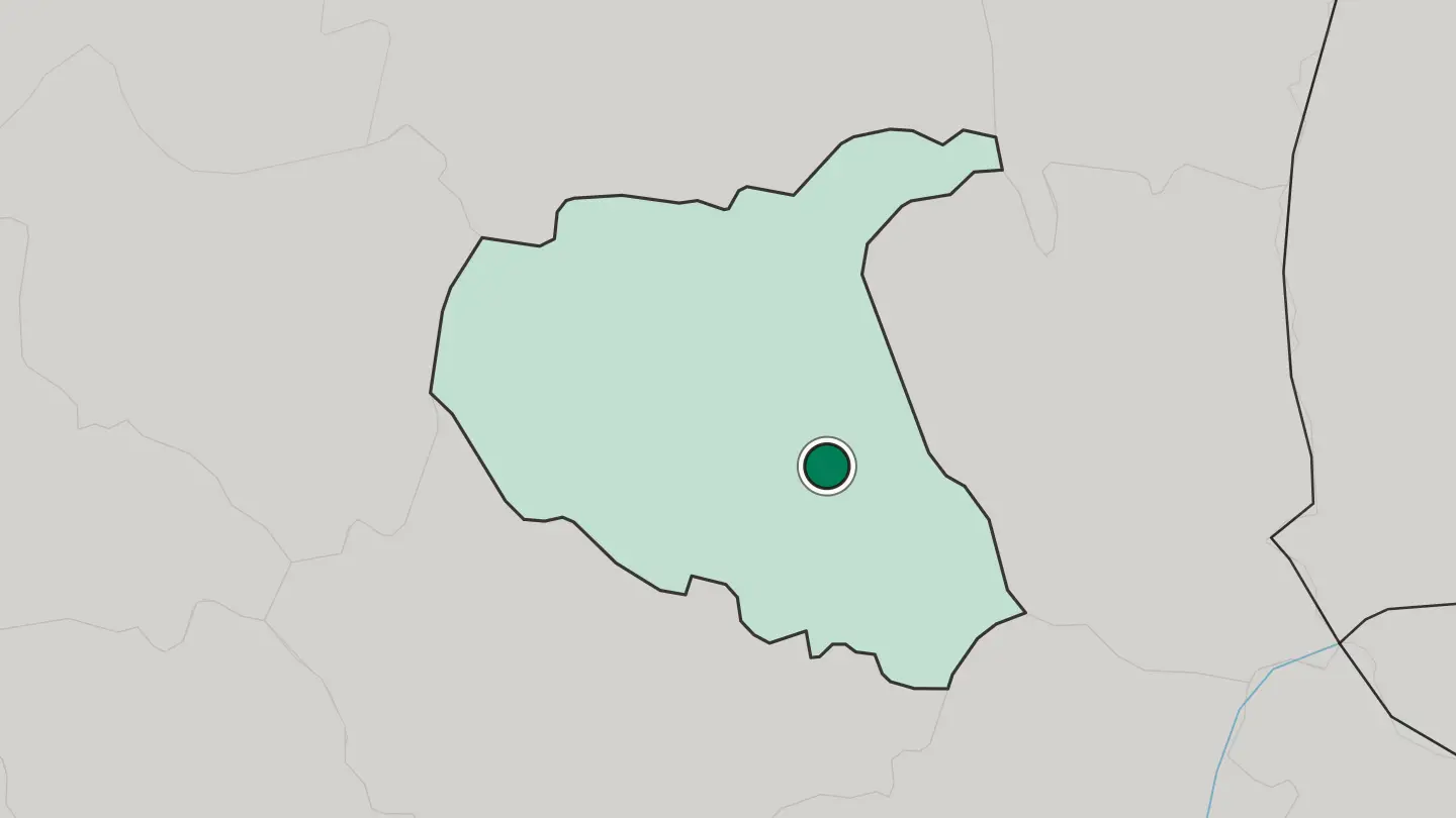 Map of Focșani in Romania