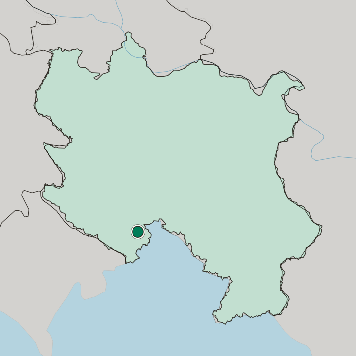 Map showing Novi Pazar — In Central Serbia