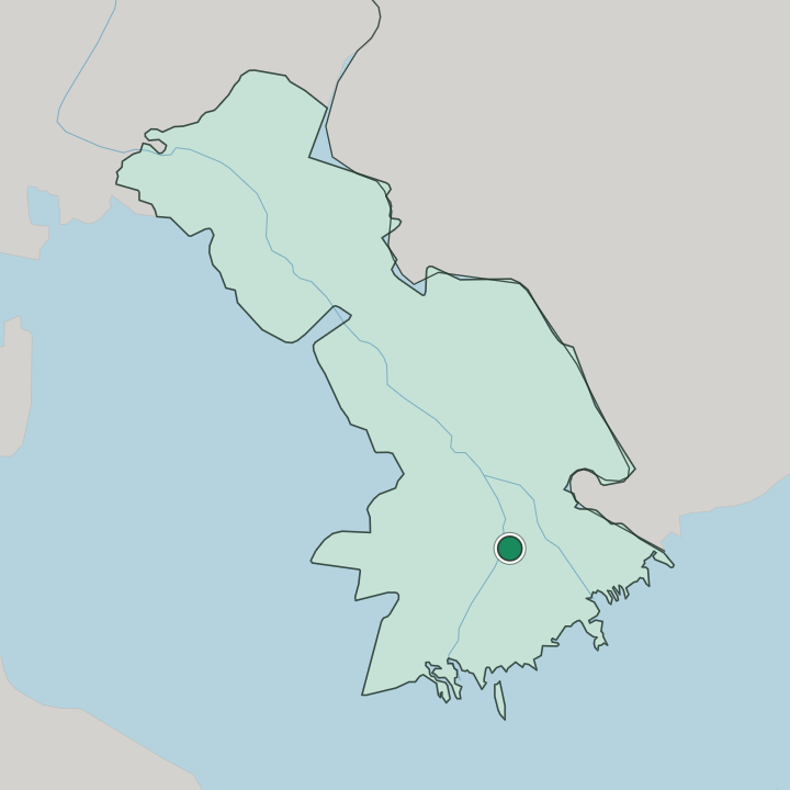 Map showing Astrakhan — In Astrakhan Oblast