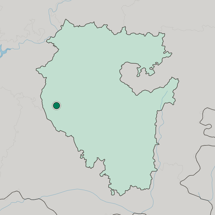 Map showing Belebey — In Bashkortostan