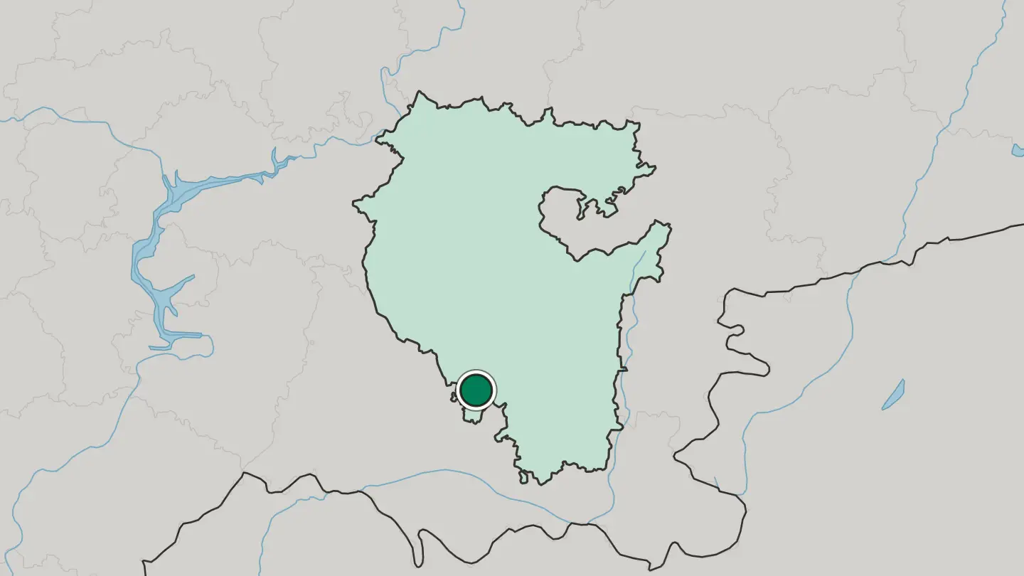Map of Kumertau in Russia