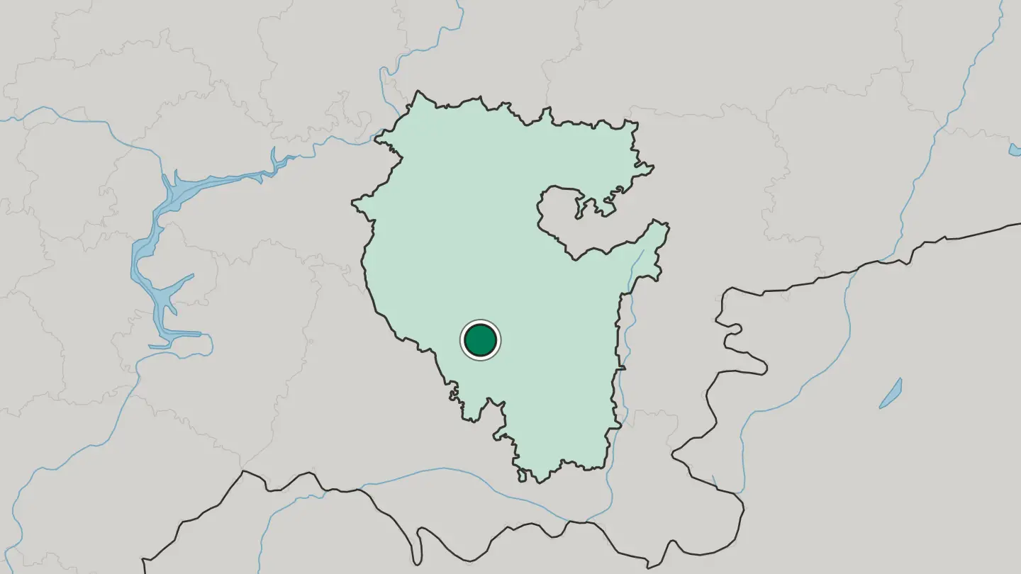 Map of Salavat in Russia