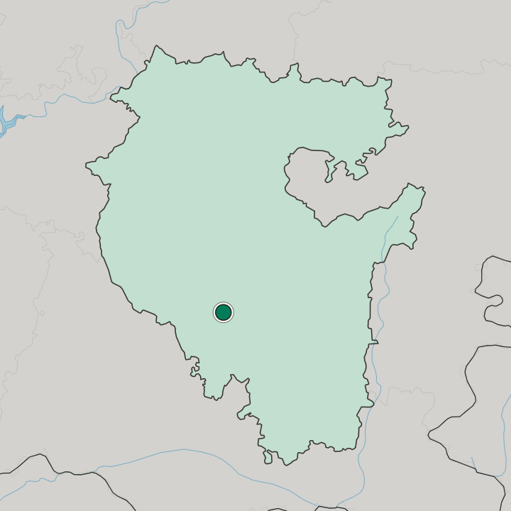 Map showing Salavat — In Bashkortostan