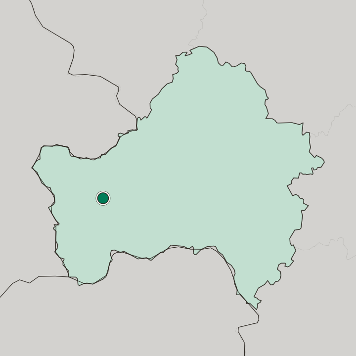 Map showing Klintsy — In Bryansk Oblast