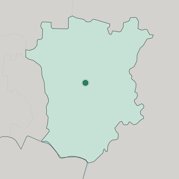 Map showing Grozny — In Chechenskaya Respublika
