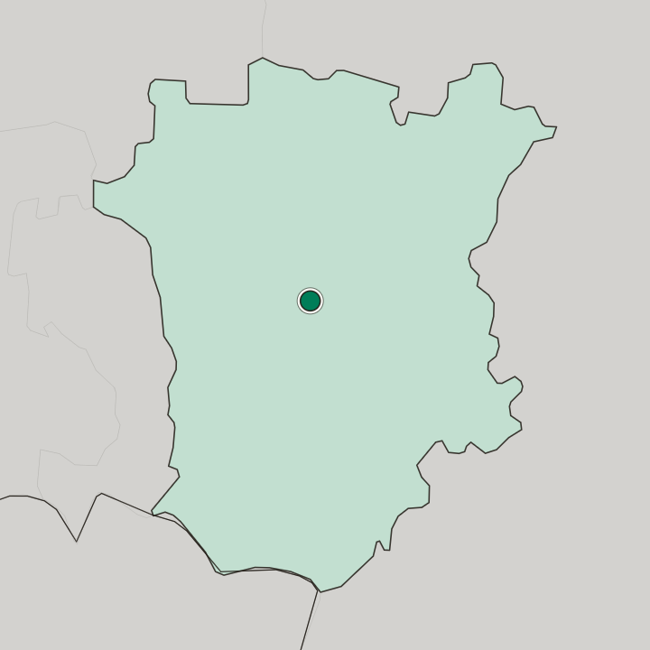 Map showing Grozny — In Chechenskaya Respublika