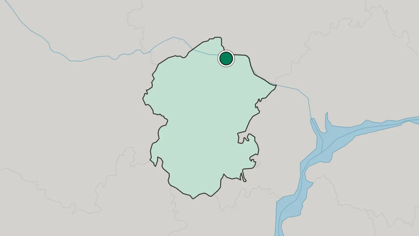 Map of Novocheboksarsk in Russia