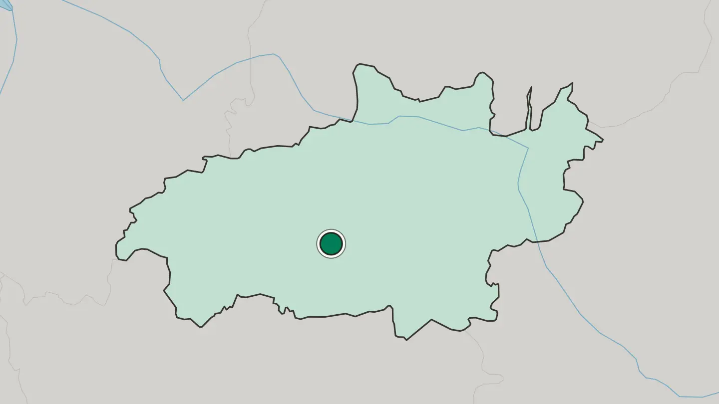 Map of Shuya in Russia