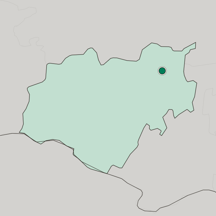 Map showing Prokhladnyy — In Kabardino-Balkarskaya Respublika