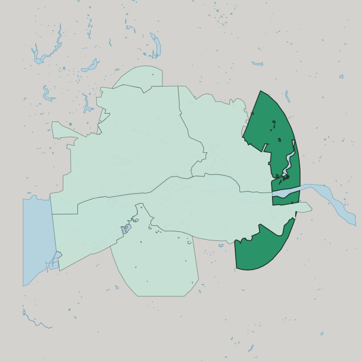 Map showing Liep — In Kaliningrad