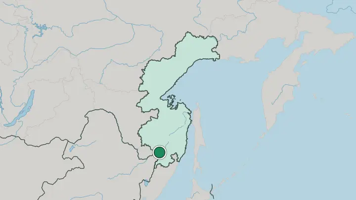 Map of Khabarovsk in Russia