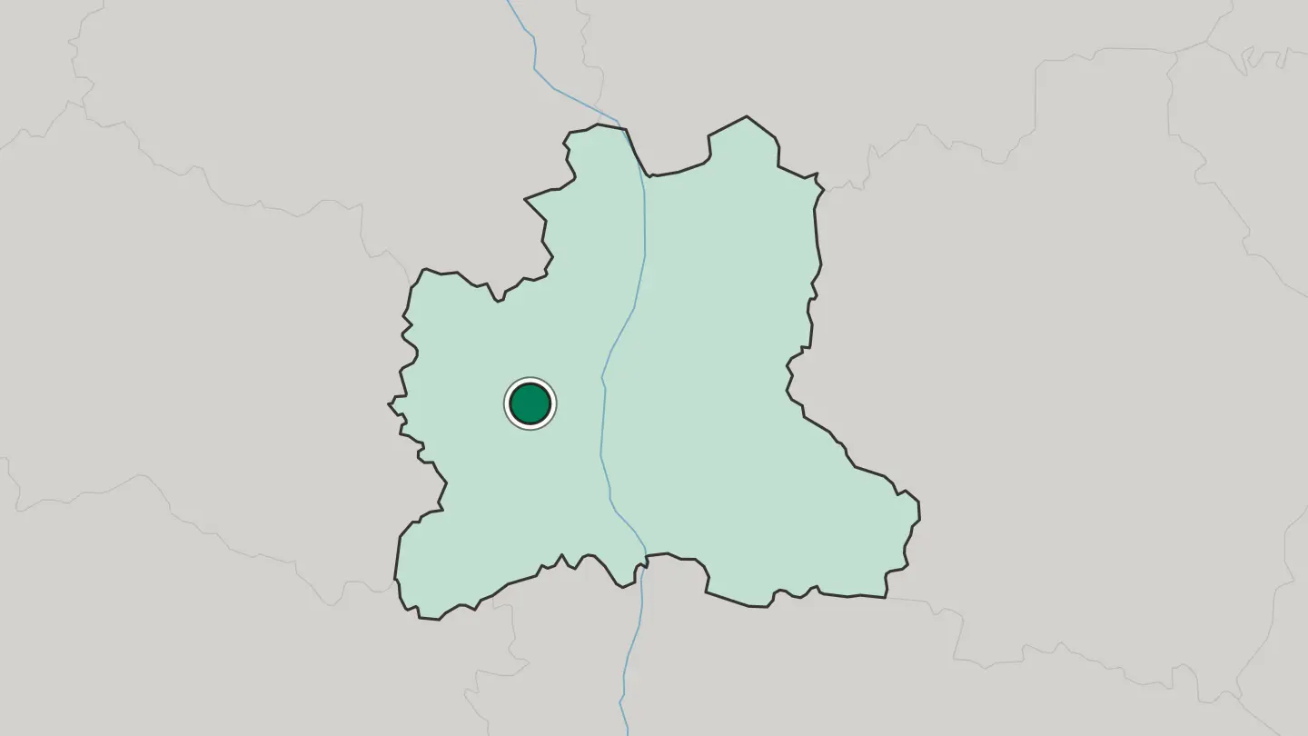 Map of Yelets in Russia