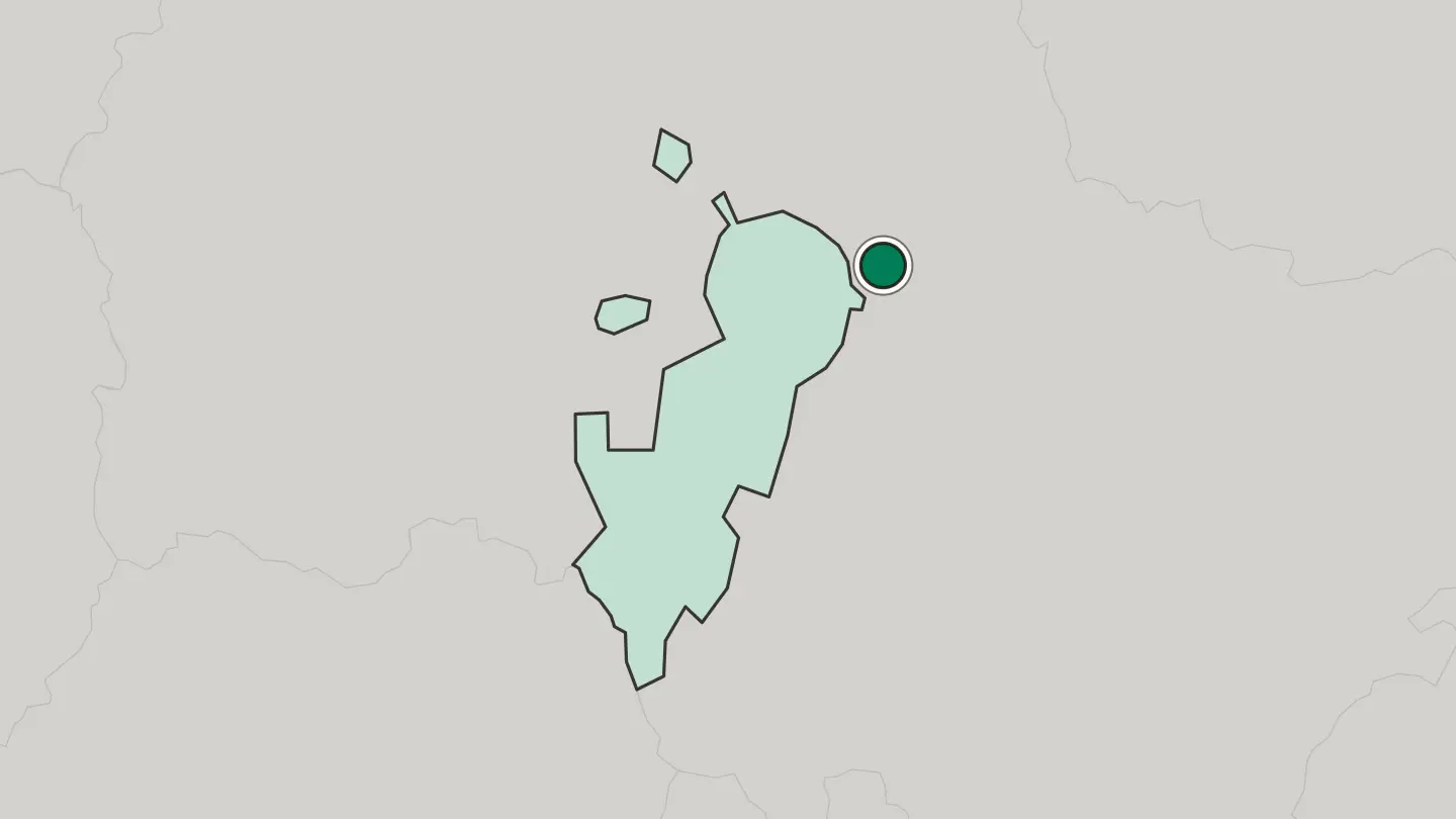 Map of Balashikha in Russia