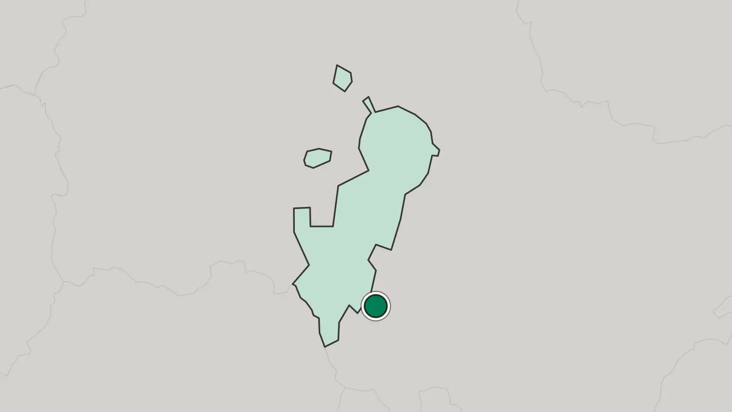 Map of Chekhov in Russia