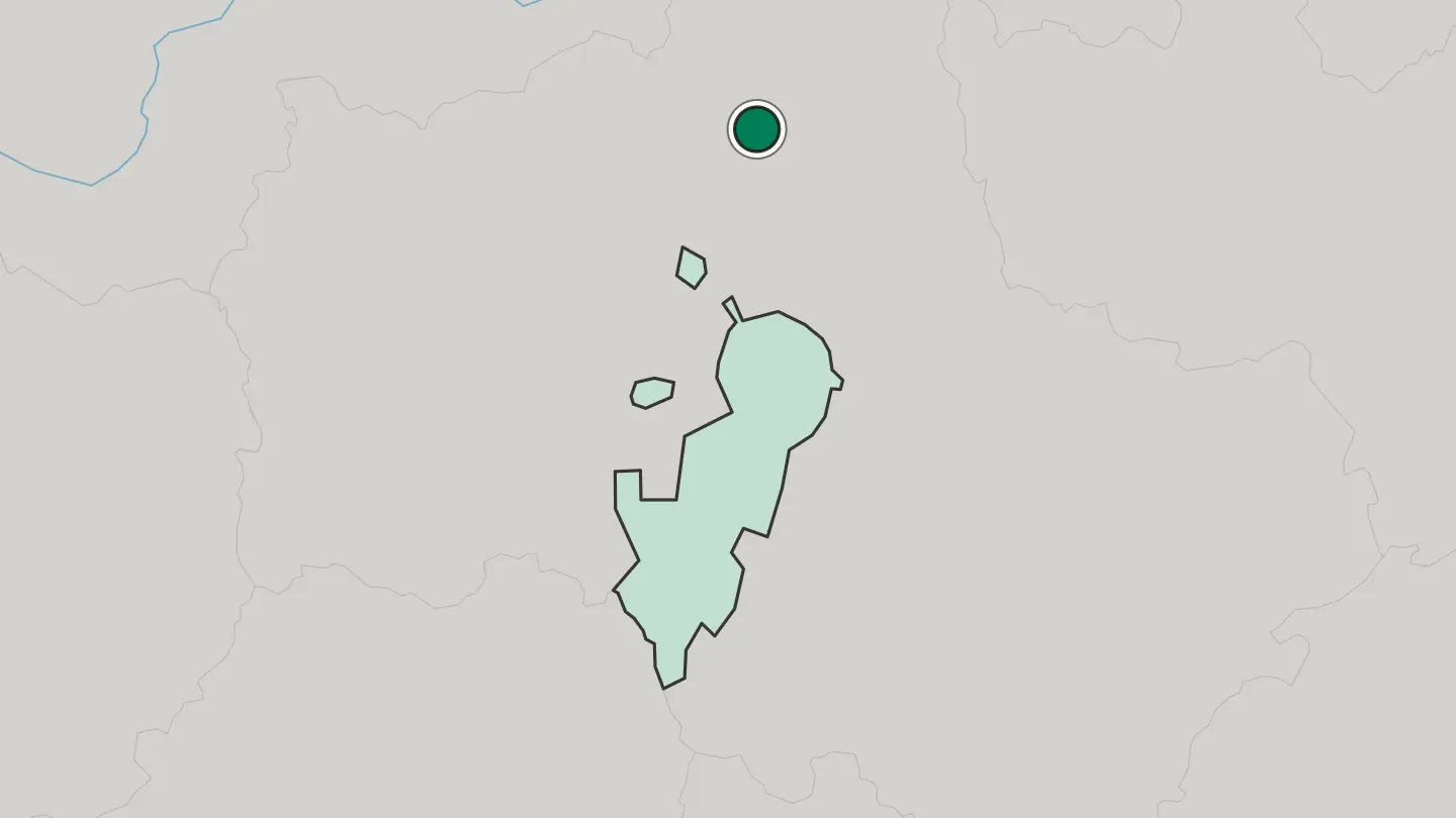 Map of Dmitrov in Russia