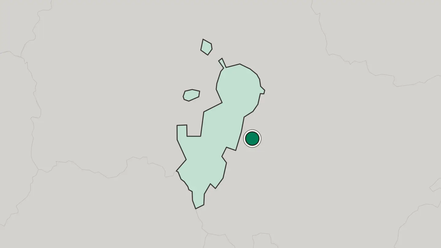 Map of Domodedovo in Russia