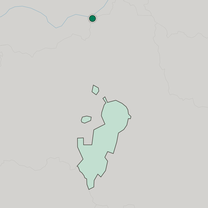 Map showing Dubna — In Moscow Oblast
