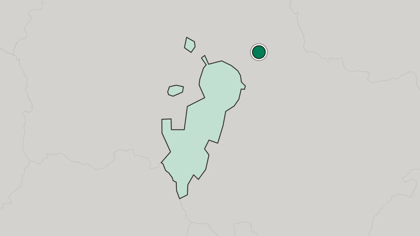 Map of Fryazino in Russia