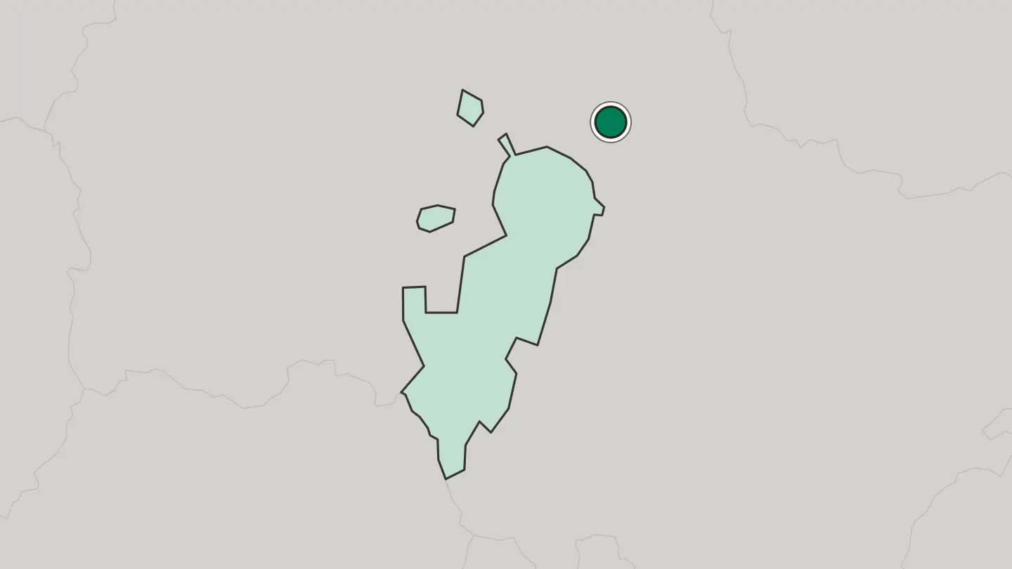 Map of Ivanteyevka in Russia
