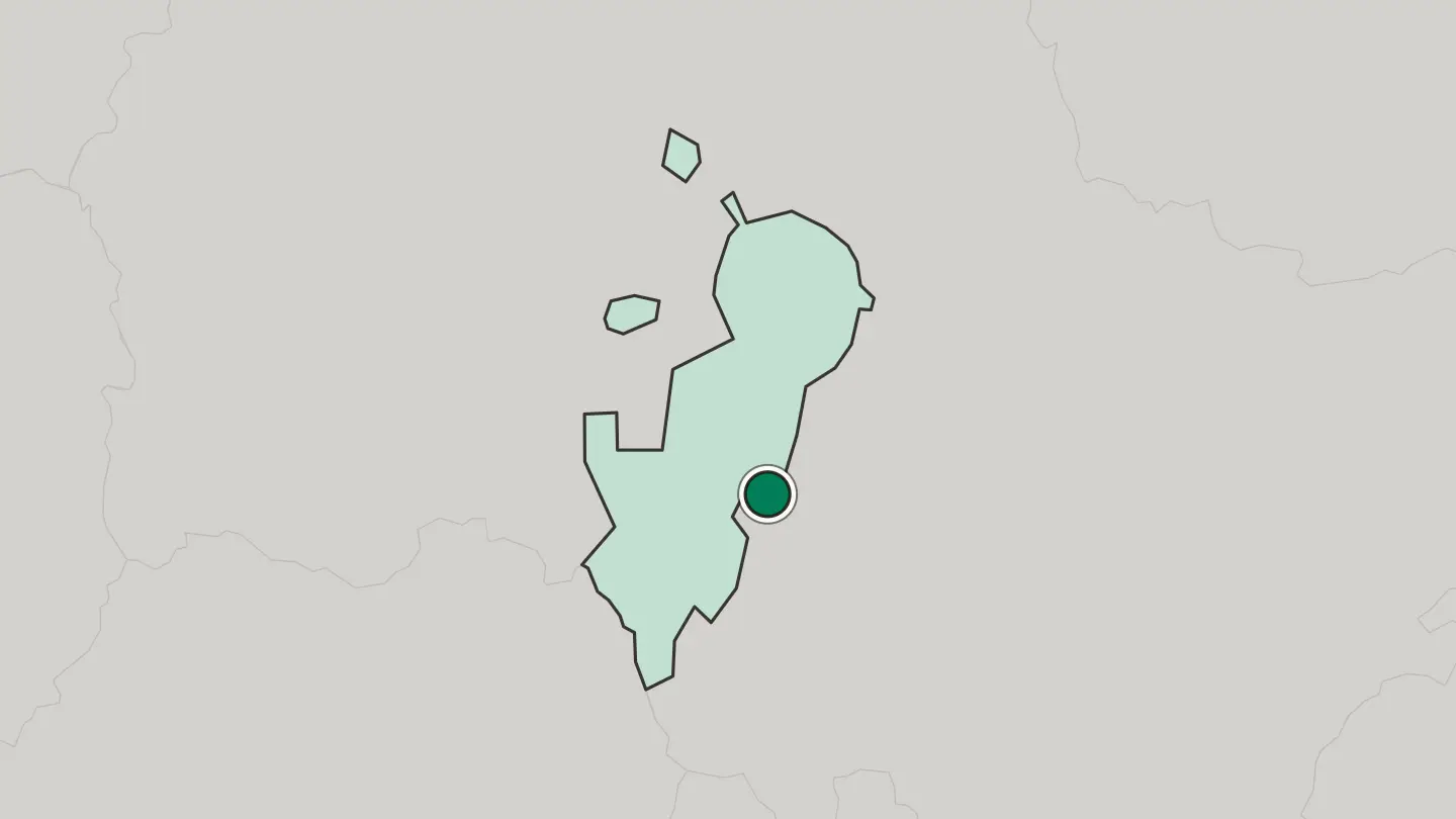 Map of Klimovsk in Russia