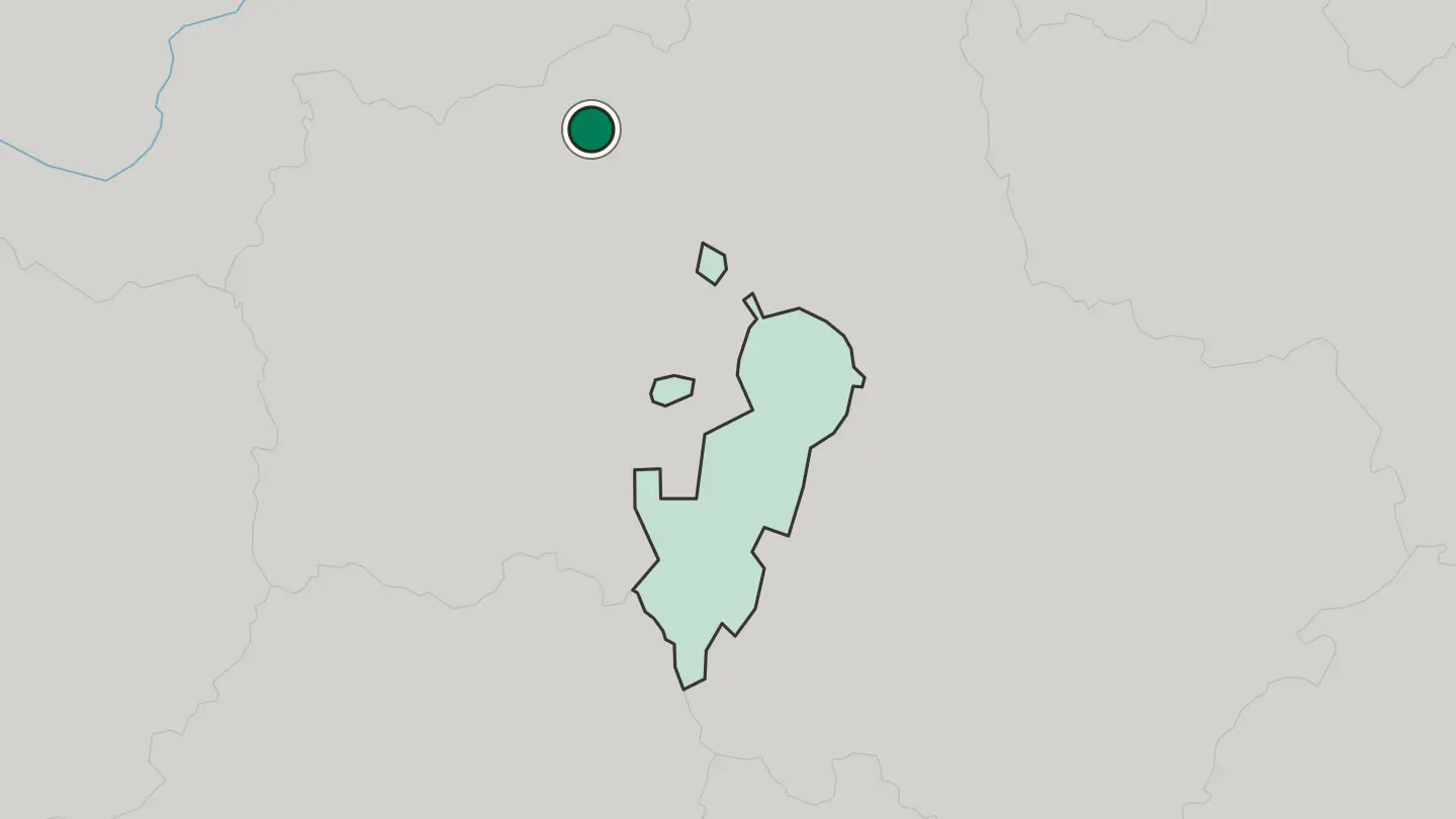 Map of Klin in Russia