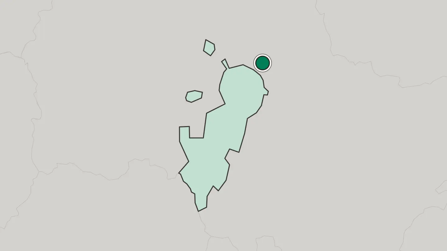Map of Korolev in Russia