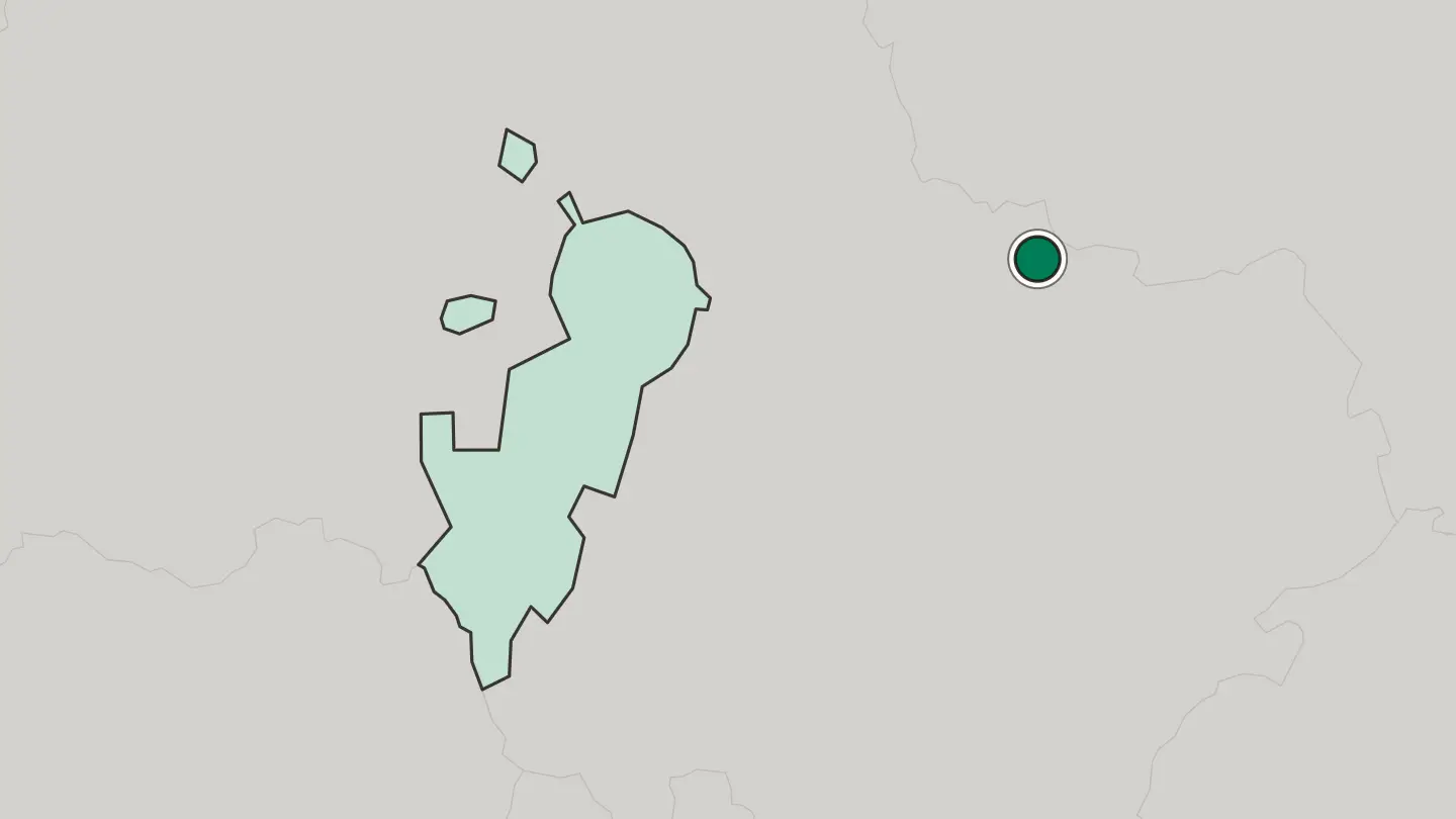 Map of Orekhovo-Zuyevo in Russia