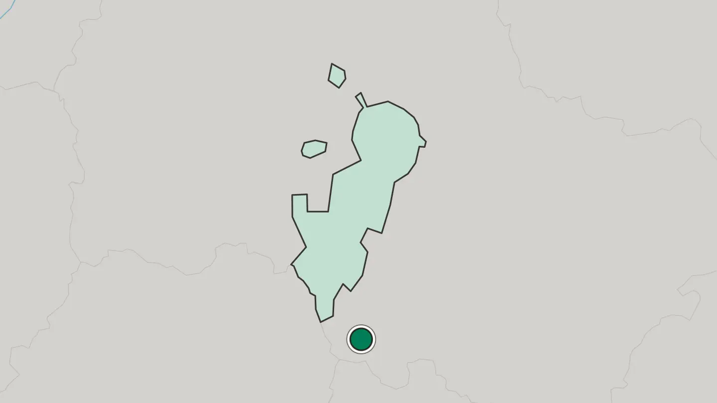 Map of Serpukhov in Russia