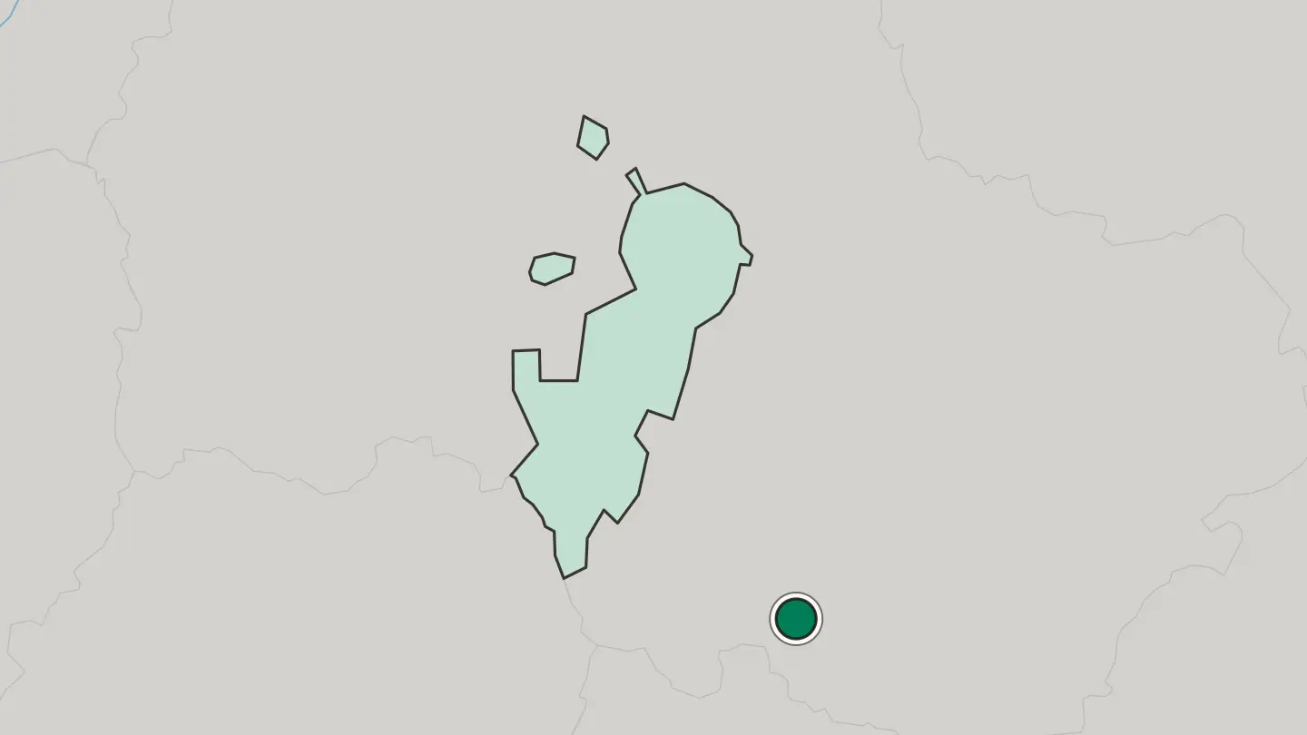 Map of Stupino in Russia