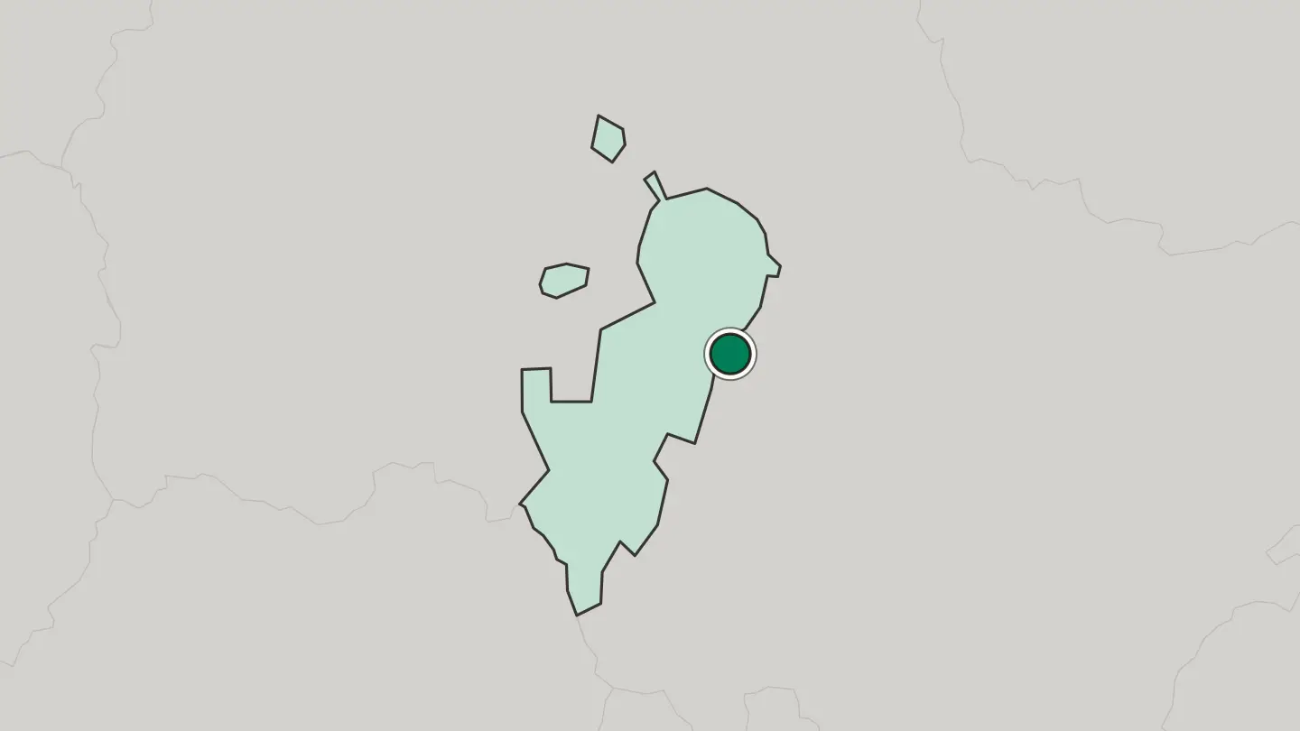 Map of Vidnoye in Russia
