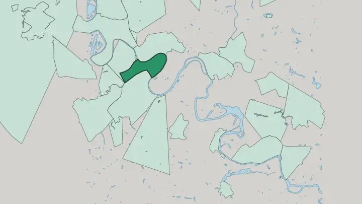 Map of Dorogomilovo in Moscow
