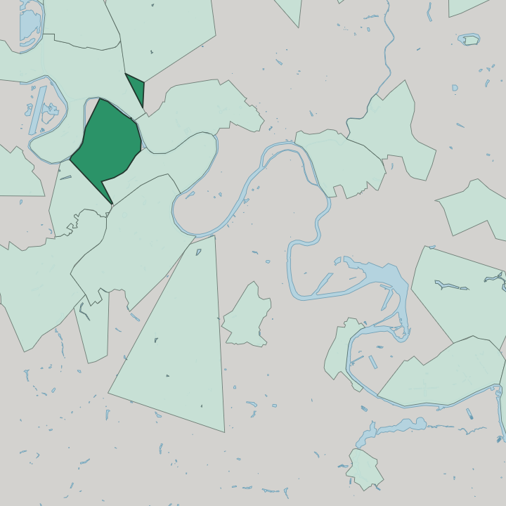 Map showing Fili — In Moscow
