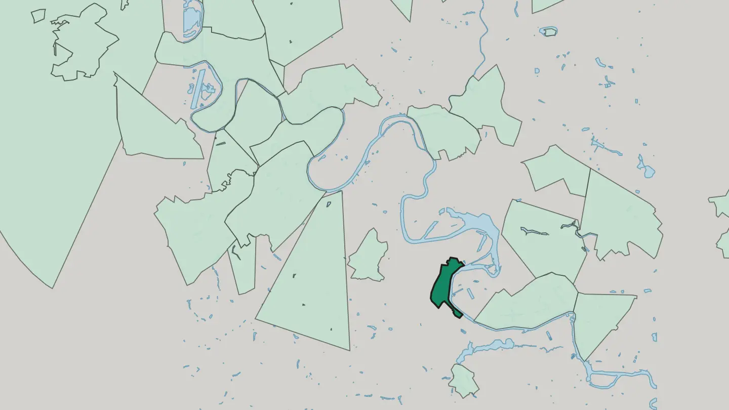 Map of Kolomenskoye in Moscow