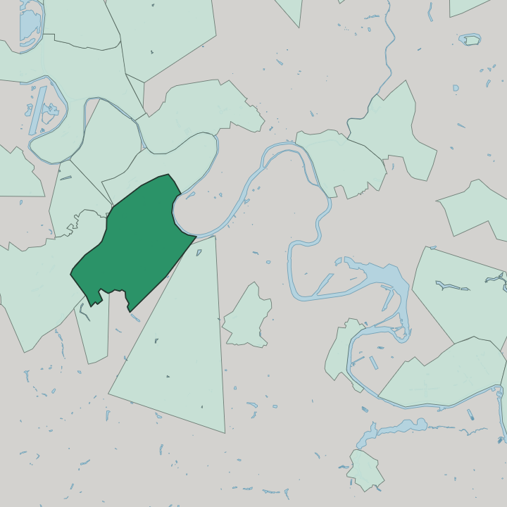 Map showing Ramenki — In Moscow