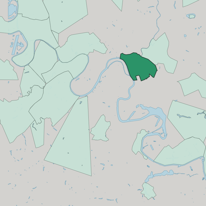 Map showing Taganskiy — In Moscow