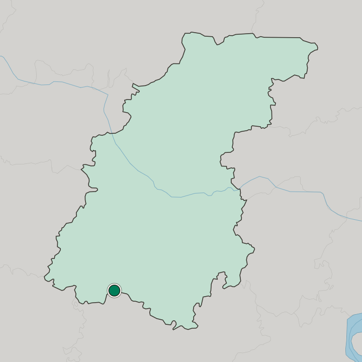 Map showing Sarov — In Nizhny Novgorod Oblast