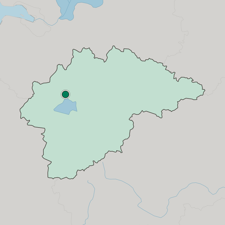 Map showing Velikiy Novgorod — In Novgorod Oblast