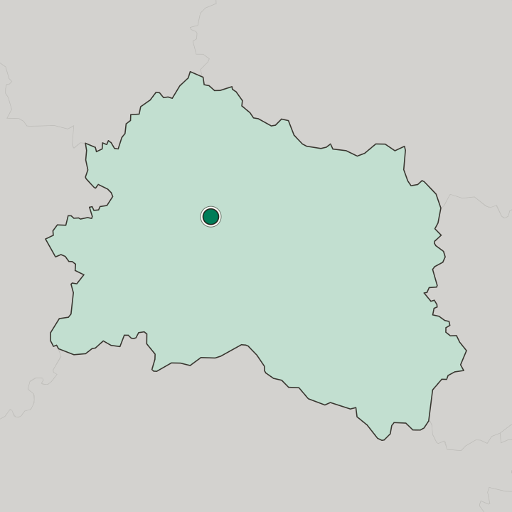 Map showing Orël — In Oryol Oblast
