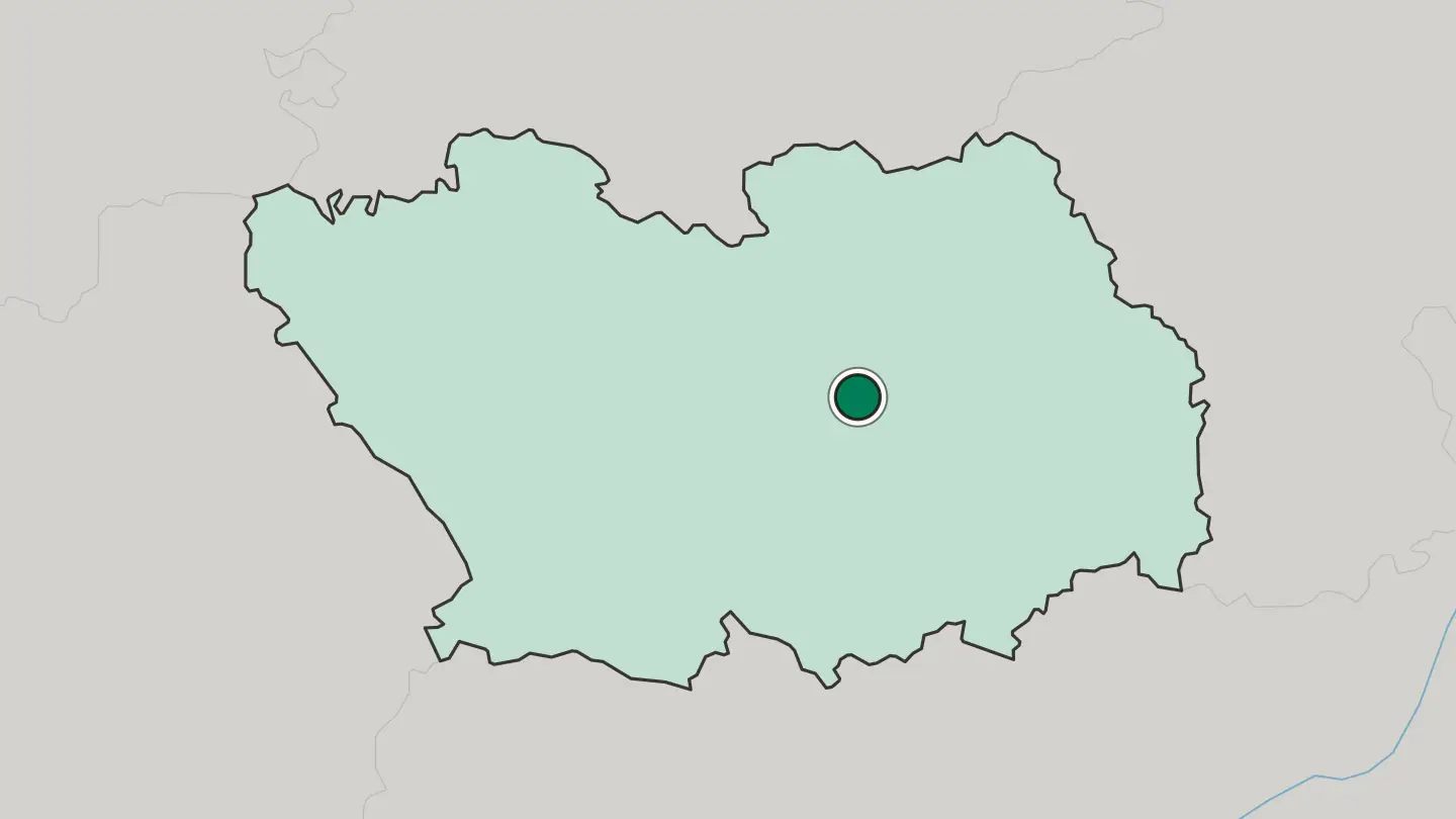 Map of Zarechnyy in Russia