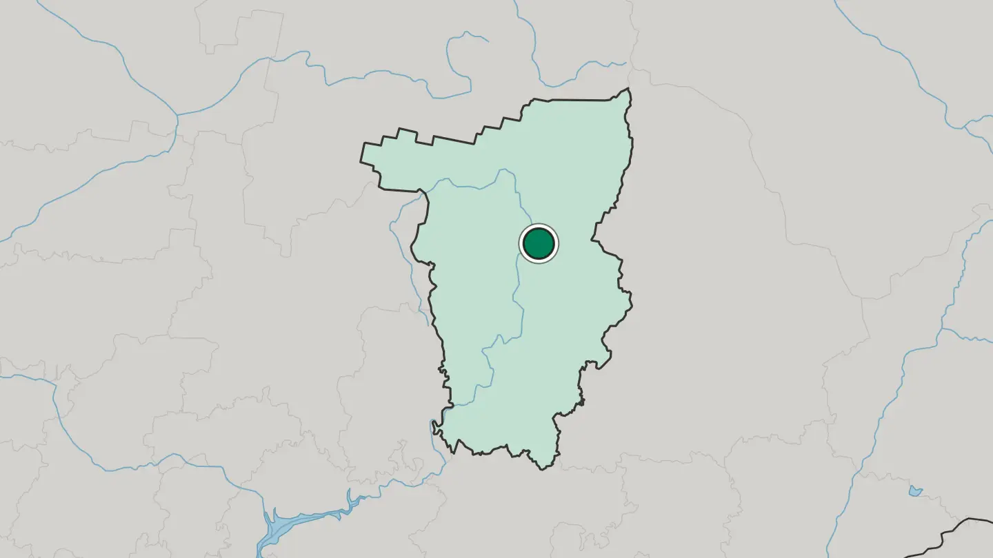 Map of Berezniki in Russia