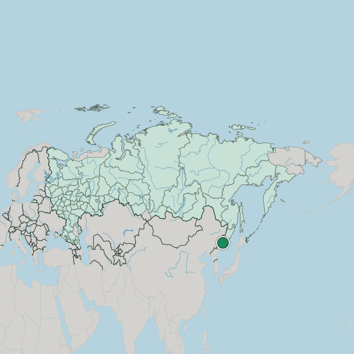 Map showing Sovetsky district — In Russia