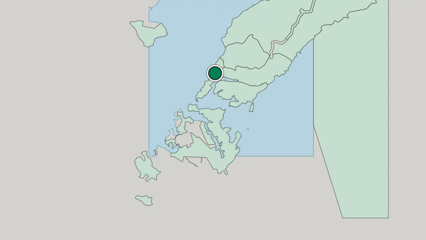 Map of Millionka in Vladivostok