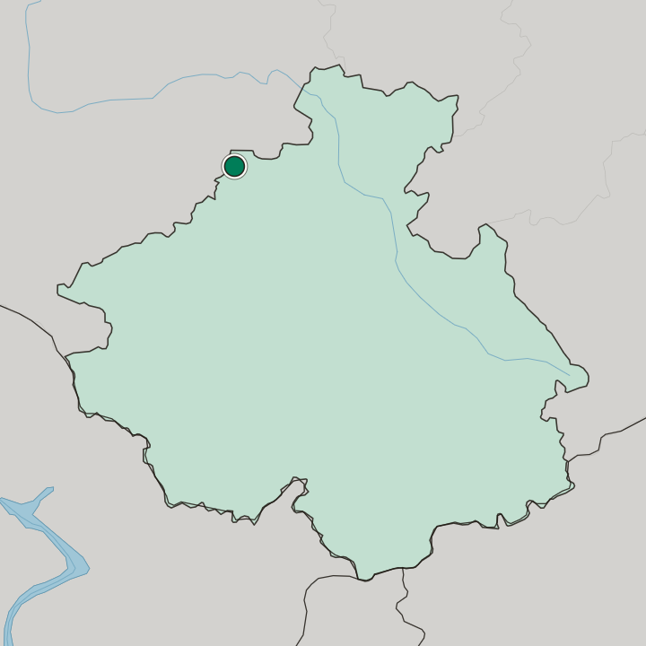 Map showing Gorno-Altaysk — In Respublika Altay