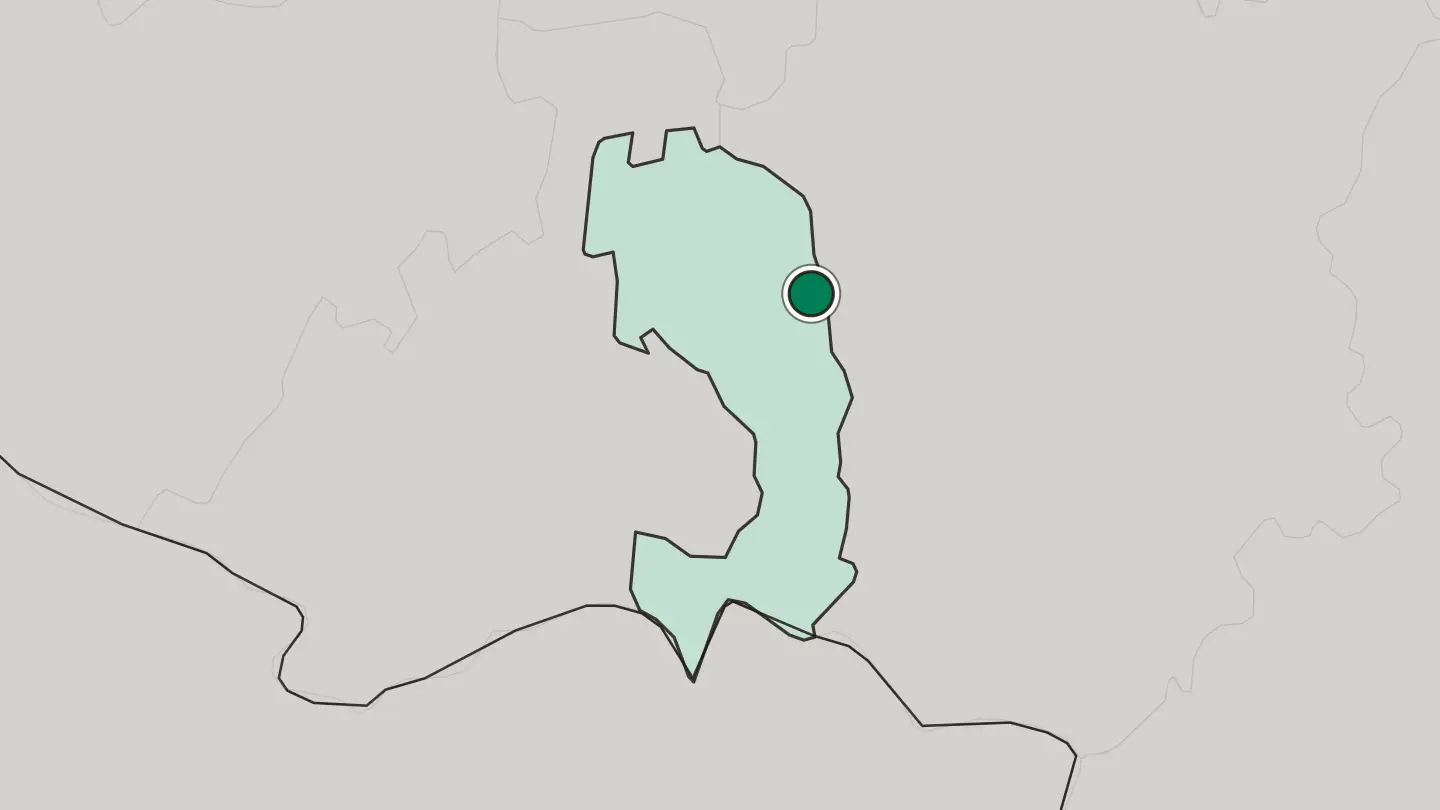 Map of Sunzha in Russia
