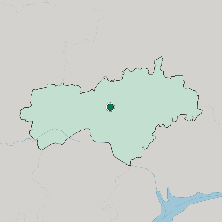 Map showing Yoshkar-Ola — In Respublika Mariy-El