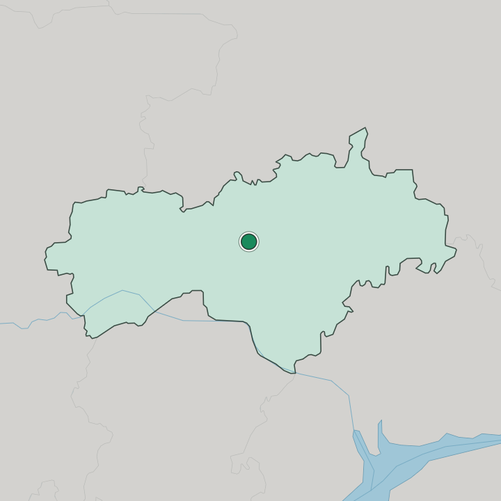 Map showing Yoshkar-Ola — In Respublika Mariy-El