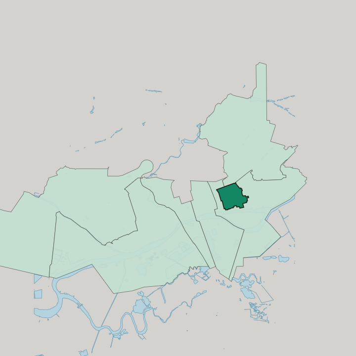 Map showing Nakhichevan-on-Don — In Rostov-on-Don