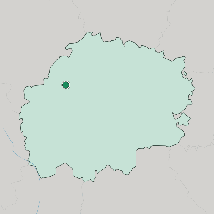 Map showing Ryazan’ — In Ryazan Oblast